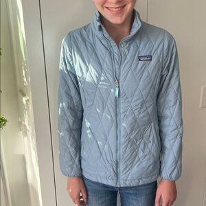 Patagonia Girls Nano Puff Diamond Quilt Jacket